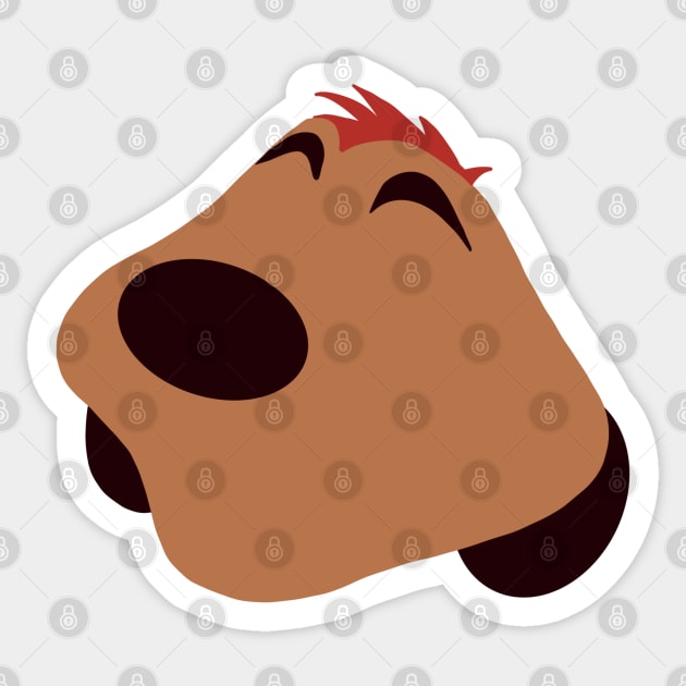 Timon Sticker by lyndsiemark